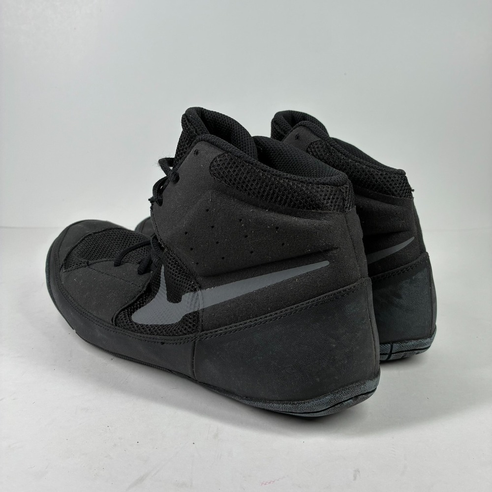 Nike Fury Men's US 11.5 Black Dark Gray Wrestling Boxing MMA Shoes AO2416-010 - Picture 11 of 16